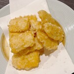 龍のかくれんぼ - とうもろこし天ぷら②