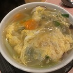 焼肉問屋 牛蔵 - たまごスープ