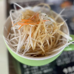 天竺 札幌清田本店 - 大根サラダ　ワサビドレッシング