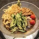 福家 - 冷やしむじなそば