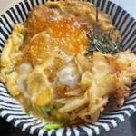 福" - 料理写真:カツ丼+うどん1100円
