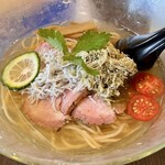 AKIHA麺屋 粋翔 - 5月限定『鰹出汁の冷やし塩ラーメン』　