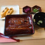 鰻・ひつまぶし 権八 - うな重半う巻セット上