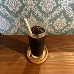 古民家ヌードゥル 黒揚羽森住 - 併設カフェでのcoffee（cold）←少し飲んだもの