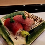 馬車道 大かわ - 本鮪（大根おろし）