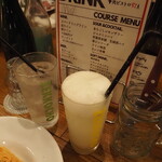 肉ビストロ灯 - レモンスカッシュ