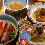 桜梅桃李 - 前菜四種