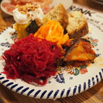 肉ビストロ灯 - 前菜盛り合わせ