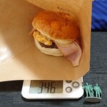MYTOWN BURGERS - ベーコンチーズバーガー（346g）1100円