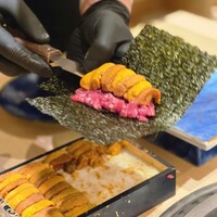 銀座 ちかみつ 並木通り - 雲丹ユッケドック
