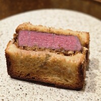 銀座 ちかみつ 並木通り - 特選ヒレブリオッシュカツサンド