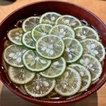 有馬土山人 はなれ - すだちそば（冷）