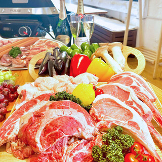 手ぶらで楽しむ室内グランピングBBQ！！