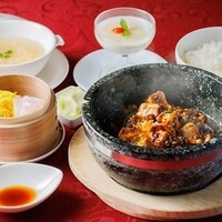 【期間限定】当店自慢！「麻婆豆腐」セット　※デザート＋コーヒー（または紅茶付き）　