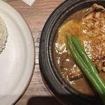 ALPINJIRO 元住吉店 - 豚ロースステーキカリー①