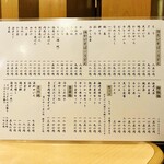 そば処 木の芽 - 20250510メニュー