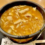 そば処 木の芽 - 20250510カレー南蛮うどん①