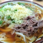 白須うどん - 細かい天かすが美味しいです