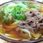 白須うどん - 肉かけ並　550円