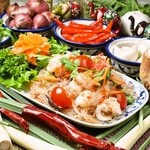 TOM THAI  - 【Dinner Menu】海老入り春雨サラダ