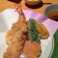 しゃぶしゃぶ・日本料理 木曽路 新橋店 - 天ぷら