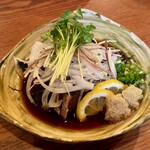 えぼし - おすすめされた「薬味たっぷりでカツオ土佐造り」