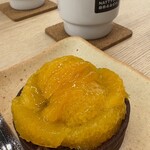 N&H Cafe - オレンジとチョコレートのタルト