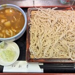 白金 松月 - カレー南せいろ　900円