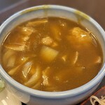 白金 松月 - カレー南汁