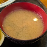 興楽 - 味噌汁