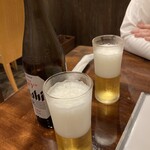 蕎麦.酒 十限無 - ビール