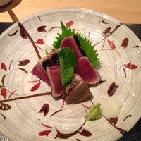 ぎんざ 一二岐 - 鰹のわら焼き