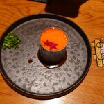 鶏 炭火 地酒 松もと - 笹見ユッケ