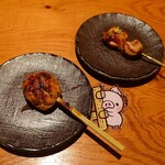 鶏 炭火 地酒 松もと - つくねとソリとアカ