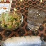 インド料理 パリワル - セットのサラダ