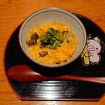 鶏 炭火 地酒 松もと - 炭火薫る親子丼(小)