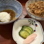 お座敷天ぷら おかめ - ミニかき揚げ丼