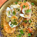 びすとろ Den Den - あさりと海老のパエリア
