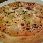 海老炉端 orb - コース七品目　海老のピザ