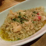 海老炉端 orb - コース十品目　海老のリゾット