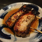 串焼 遊 - ナス肉詰め
