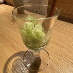 焼鳥 一葉 - 紫蘇シャーベット