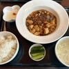 中華料理　桃 - 少し辛めの麻婆豆腐