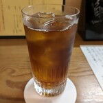 割烹 市川 - 私は烏龍茶