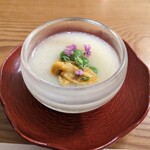 割烹 市川 - 新じゃがいもの摺り流し