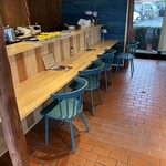blue wall cafe & marche - カウンター席❗️