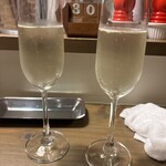 パスタとワインの小さな食堂 ビアンカ - スパークリングワイン