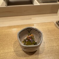 鮨 まるふく - 鮑 肝ソース