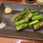 すし酒屋 ちゃりん - アスパラ焼