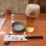 すし酒屋 ちゃりん - しゅわしゅわビール